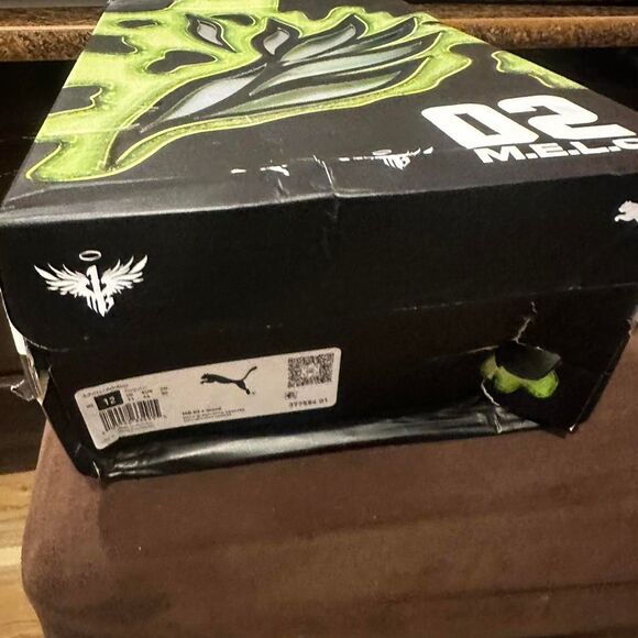 Puma Men's Puma M.e.l.o MB.02 xslime green-lime men’s sneakers multi Trainers - Picture 4 of 8